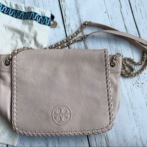 Tory Burch Marion Whipstitch Small Flap Bag